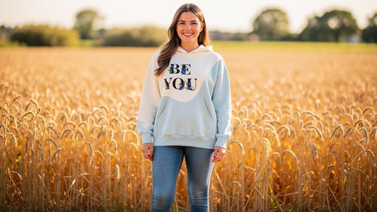 long sleeve hoodie "Be You"